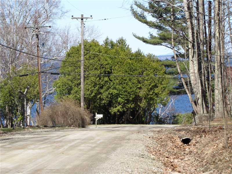 Bayside Village building lot with seasonal glimpses of the ocean