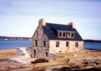 Stone House on the Coast of Maine