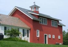 Big Red Barn on the Coast of Maine - We'll Help You Find Maine Real Estate