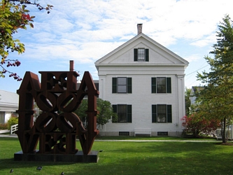 Photos of Robert Indiana - EAT & LOVE - Rockland Maine - Farnsworth Museum