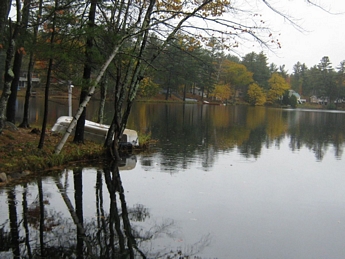 Lake Views from the Deck in Maine