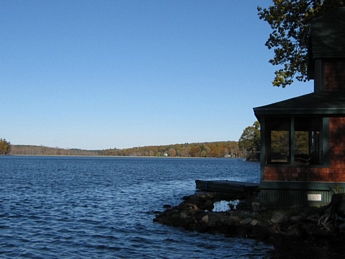 Lake Views from the Deck in Maine