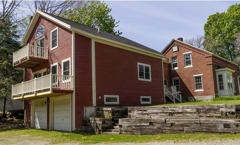 Greek Revival for sale Belfast Maine with period details and all the modern amenities