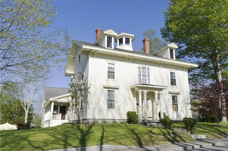 4 bedroom, 4.5 bath, Greek Revival for sale Belfast Maine