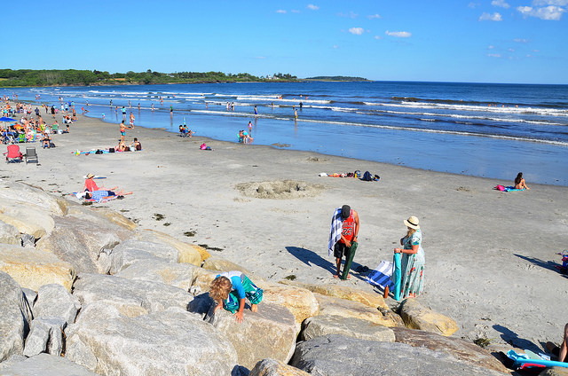 Web-Cam Higgins Beach in Scarborough, Maine