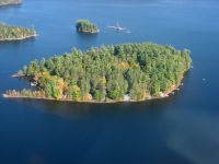 Island on the coast of Maine