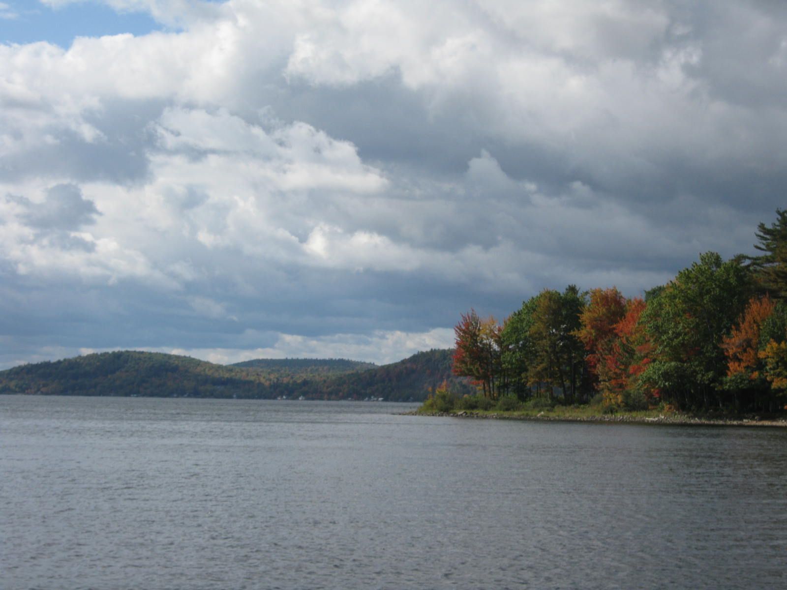 Swan Lake in Swanville Maine