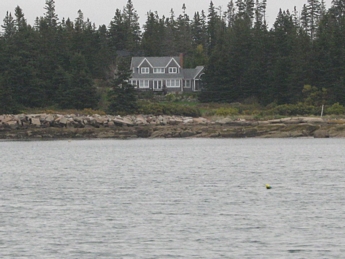 Shingle style oceanfront home in Maine