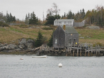 Fisherman's oceanfront home in Maine