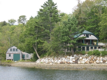 Contemporary Oceanfront Home in Maine