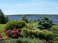 maine oceanfront home on fort point cove in stockton springs maine