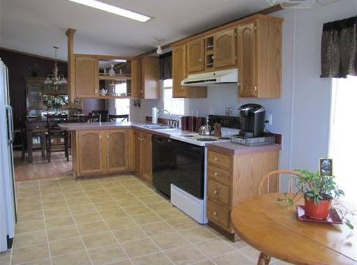 Dining room in home for sale in Belfast, Maine